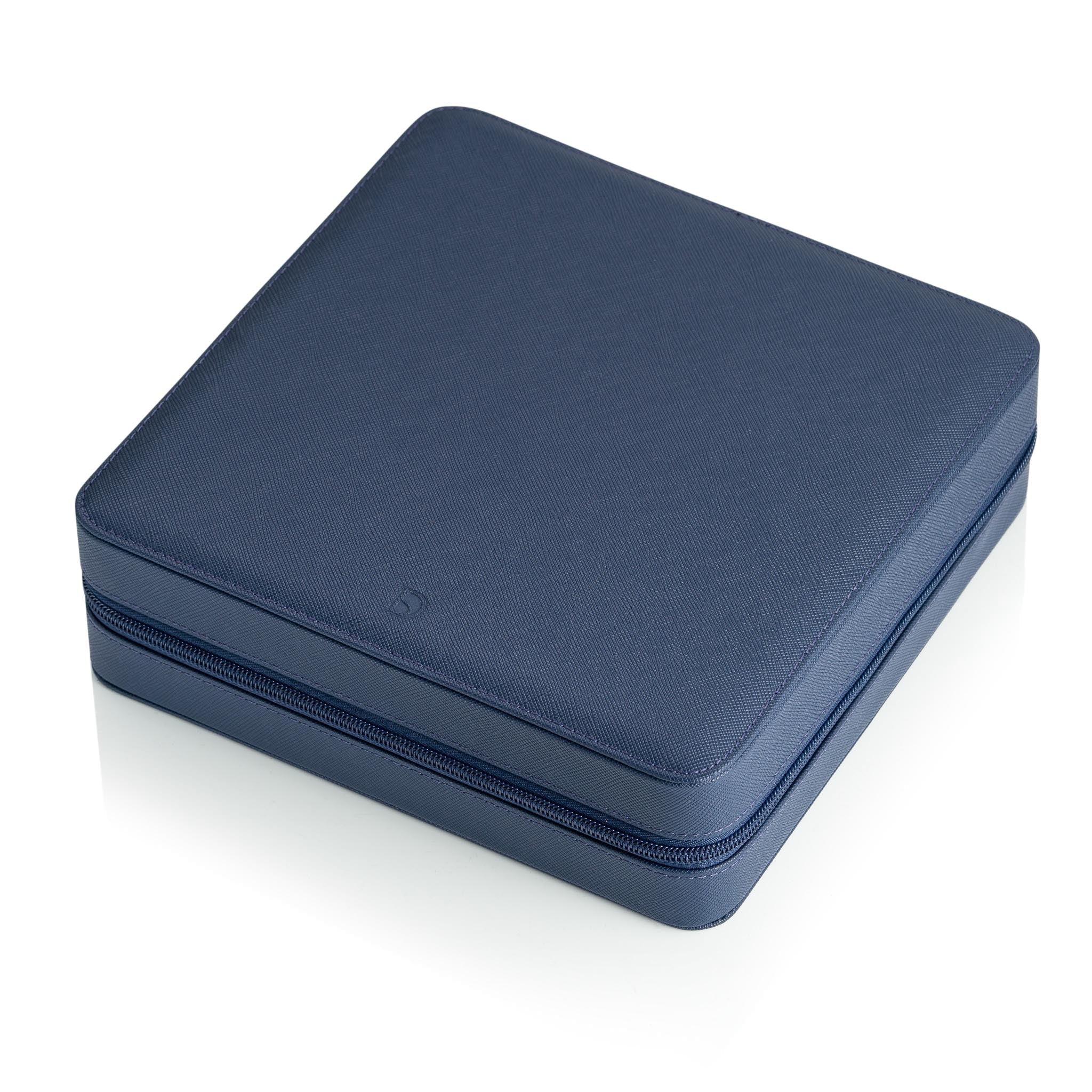 Zip Box (Twelve) - Navy/Orange – Delugs