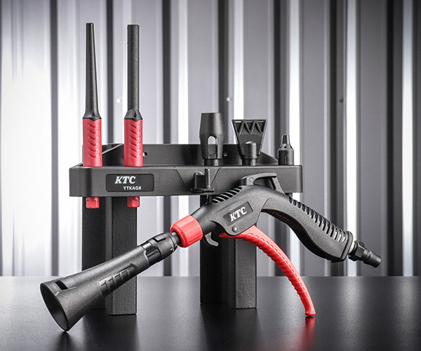 KTC エアブローガンセット 6種ノズル付き (YTKAG8)(4989433881393