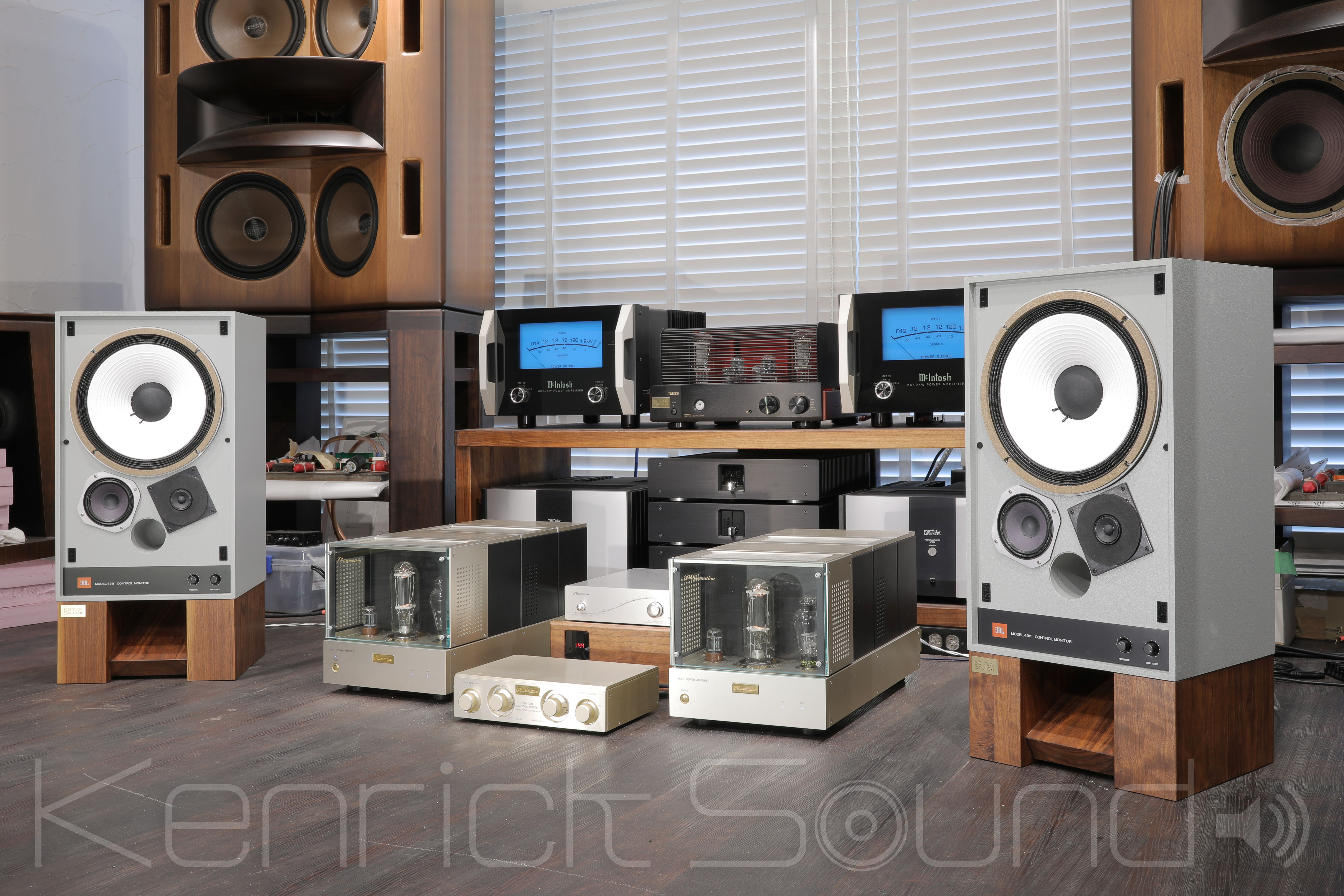 完璧バランスな音と再現性 JBL 4311A 新品リコーン バイワイヤー対応品