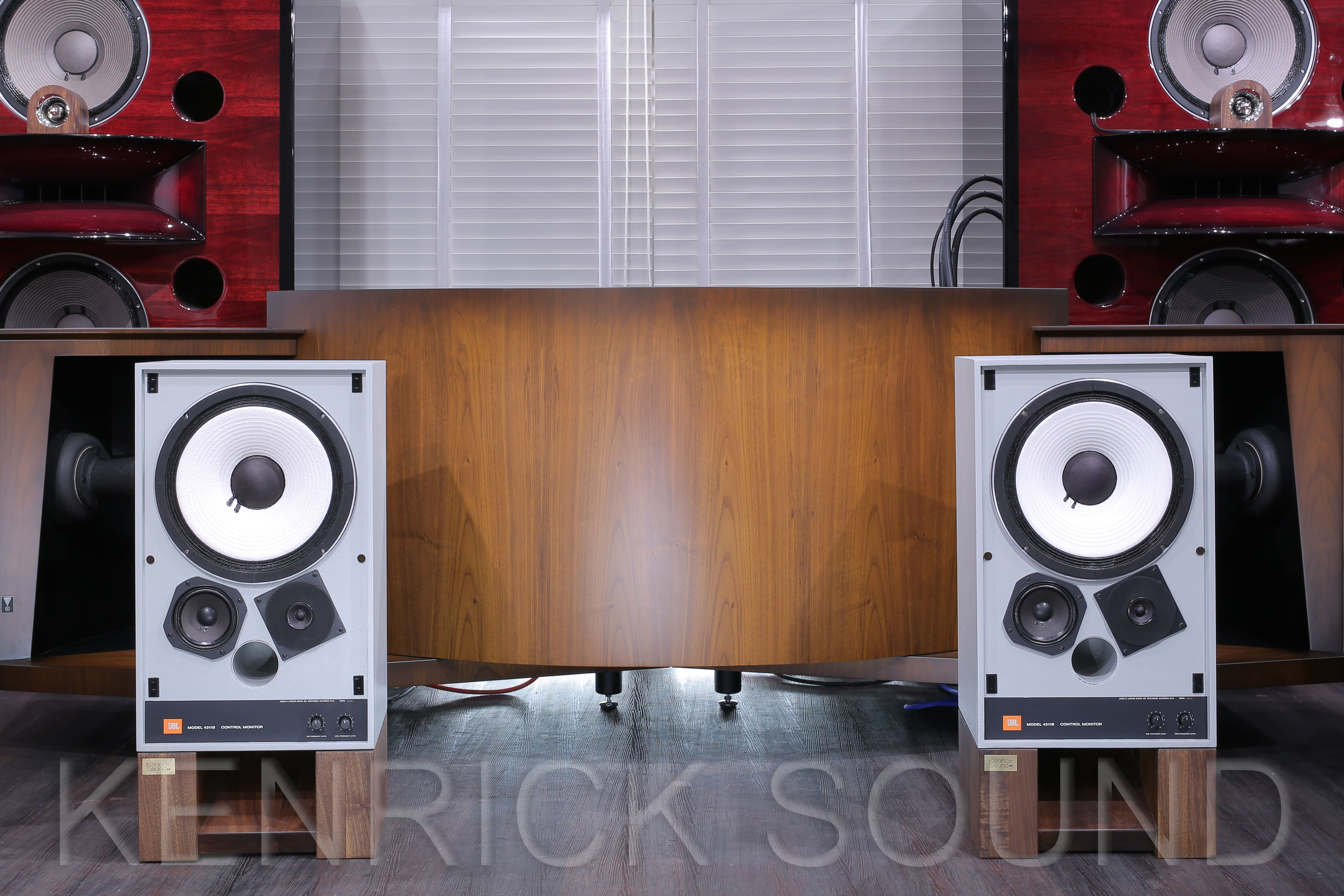 JBL 4311B 甘美な音色 ケンリックサウンド・メンテ品 新品ATT