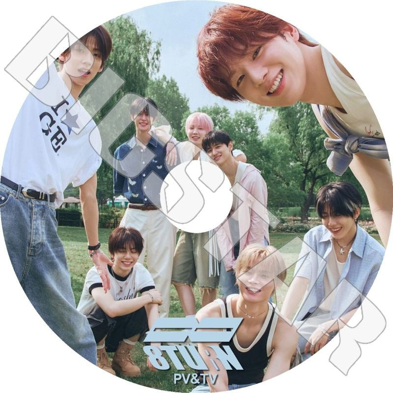 K-POP DVD/ 8TURN 2025 3rd PV&TV☆Electric Heart LEGGO Like a