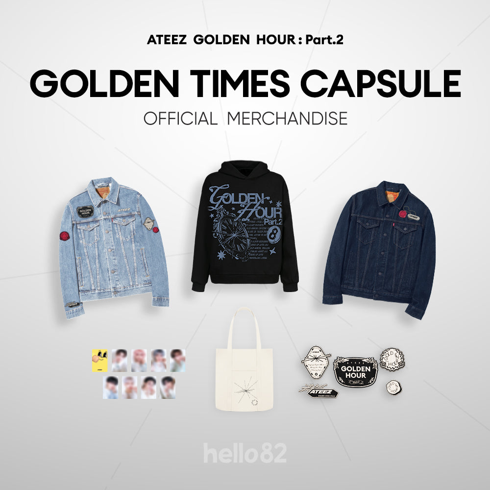 ATEEZ - GOLDEN HOUR : Part.2 GOLDEN TIMES CAPSULE – hello82.shop