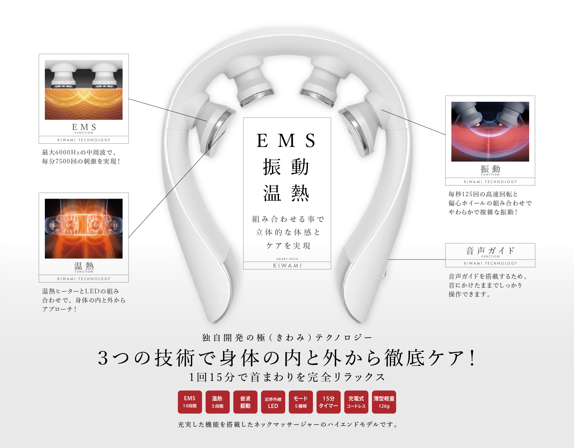 eviden スマートネック極 メーカー公式サイト
