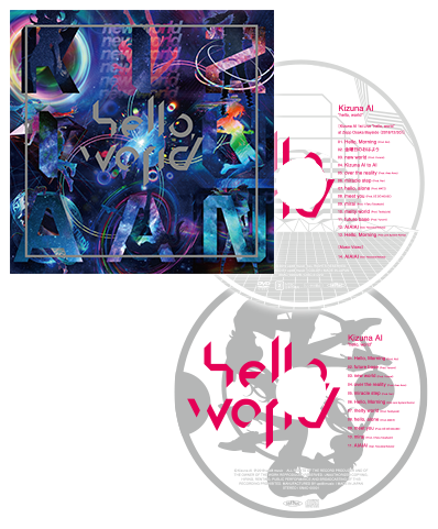 Kizuna AI 1st Album “hello, world”