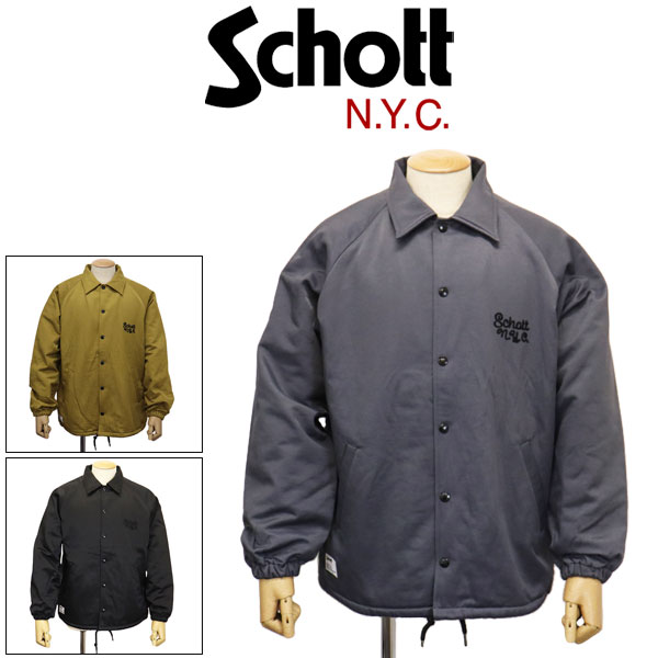 正規取扱店 Schott (ショット) 3252011 COATCH JKT BOA LINING コーチ