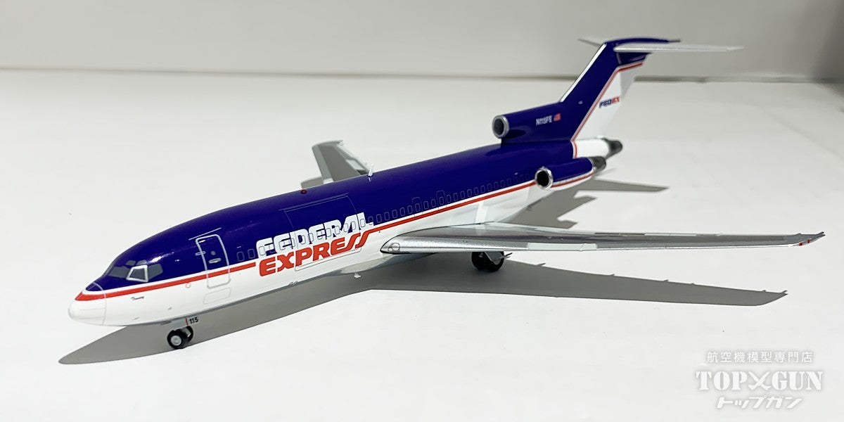 JC Wings 727-100 フェデックス 旧塗装 N115FE ポリッシュ仕上げ 1/200