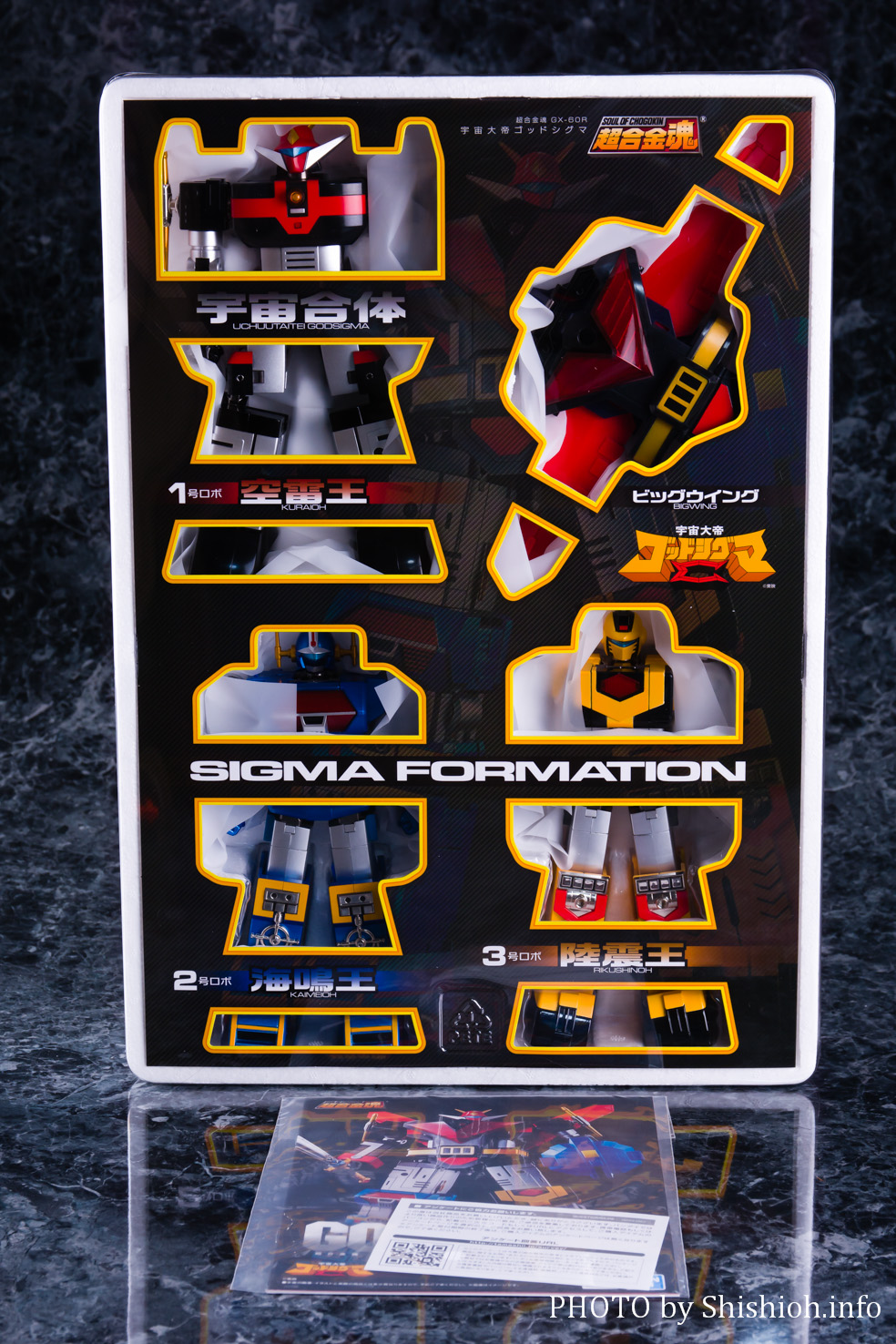 レビュー】超合金魂 GX-60R 宇宙大帝ゴッドシグマ（リニューアル）前編