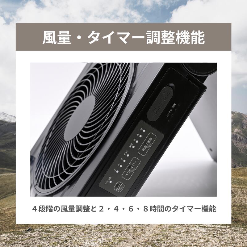 楽天市場】APIX(アピックス) モバイルソーラーパワーファン ブラック