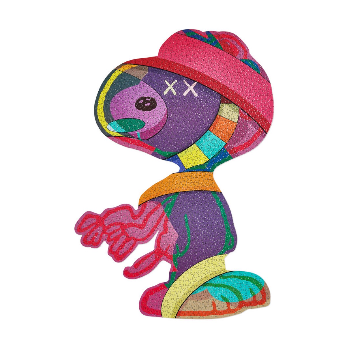 KAWS TOKYO FIRST開催記念グッズ ジグソーパズル100ピース2種 KAWS