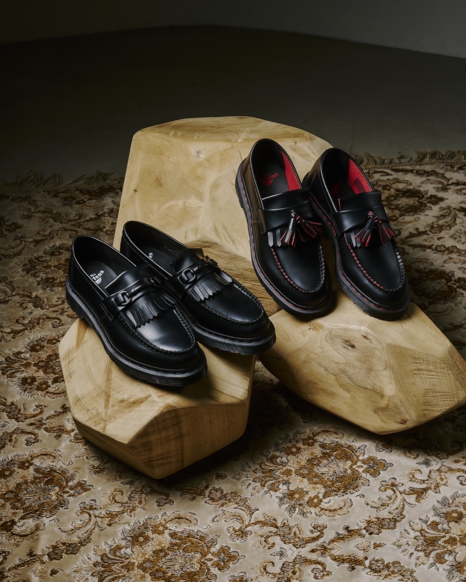 Dr.Martens 日本限定のADRIANローファー全4種が国内6月20日より発売
