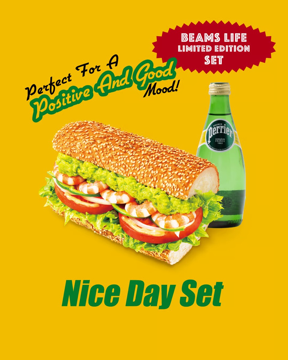 SUBWAY x BEAMS DESIGN えびアボカドぬいぐるみセットが国内7月25日