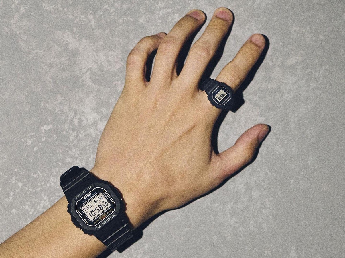 リングサイズの G-SHOCK Nano『DWN-5600』が国内1月29日より抽選で再販