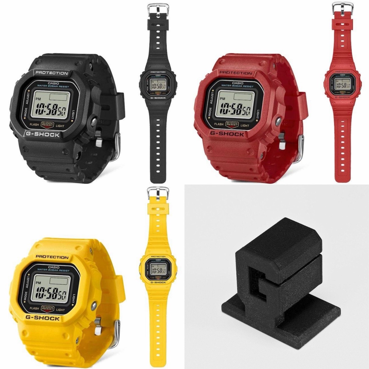 リングサイズの G-SHOCK Nano『DWN-5600』が国内1月29日より抽選で再販