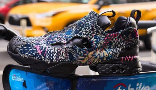 JunAle x ENGINEERED GARMENTS『Reebok INSTAPUMP FURY “SASHIKO”』が