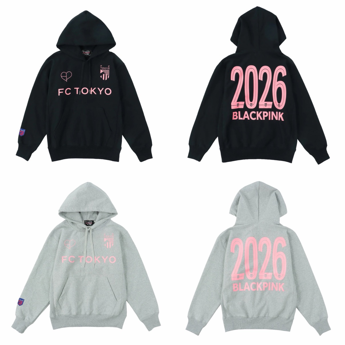 BLACKPINK x 読売ジャイアンツ＆FC東京 コラボグッズが国内1月8日より