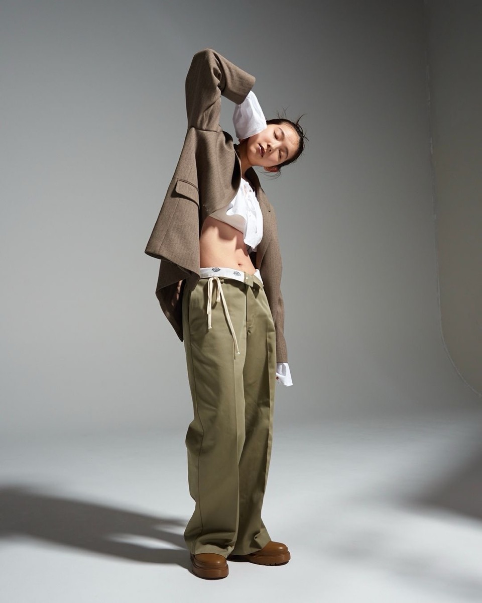 在原みゆ紀着用】Dickies × SLOBE IÉNA 『875』ベースの別注ハイ