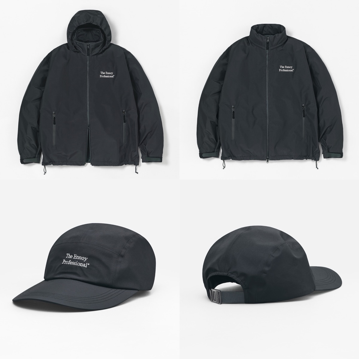 ENNOY 3LAYER SHELL JACKET & CAP が国内10月17日より抽選販売 | UP TO