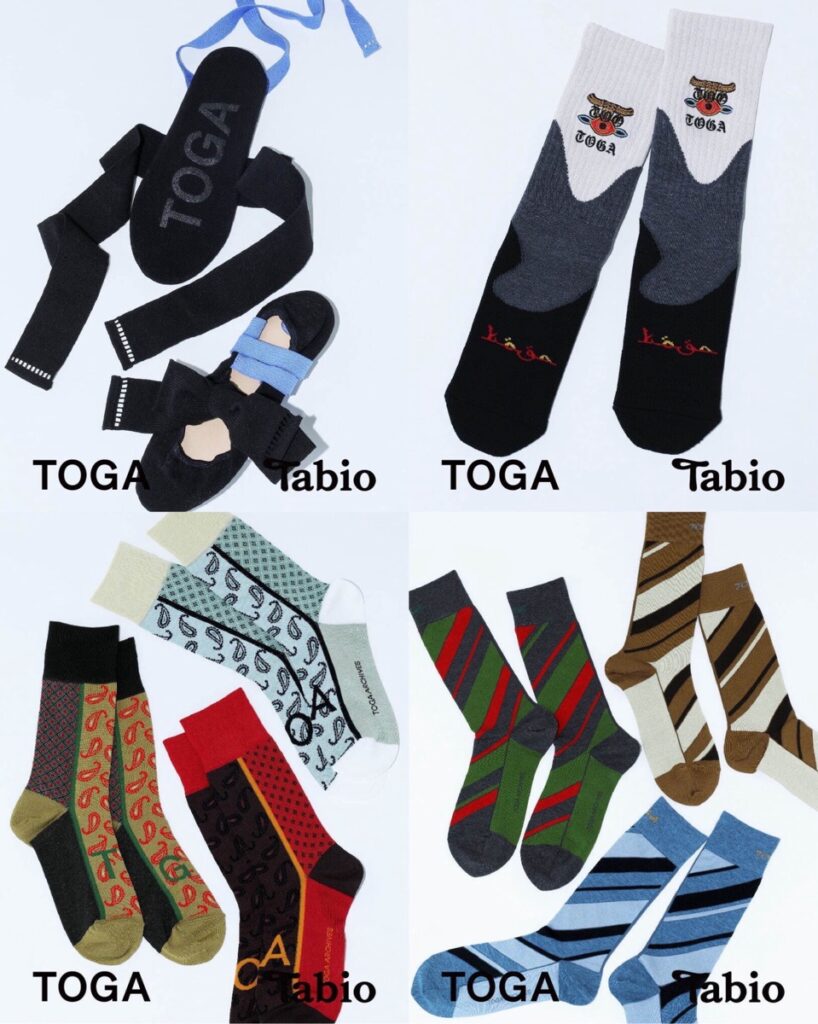 TOGA x Tabio コラボソックス第5弾が国内11月27日より発売開始 | UP TO