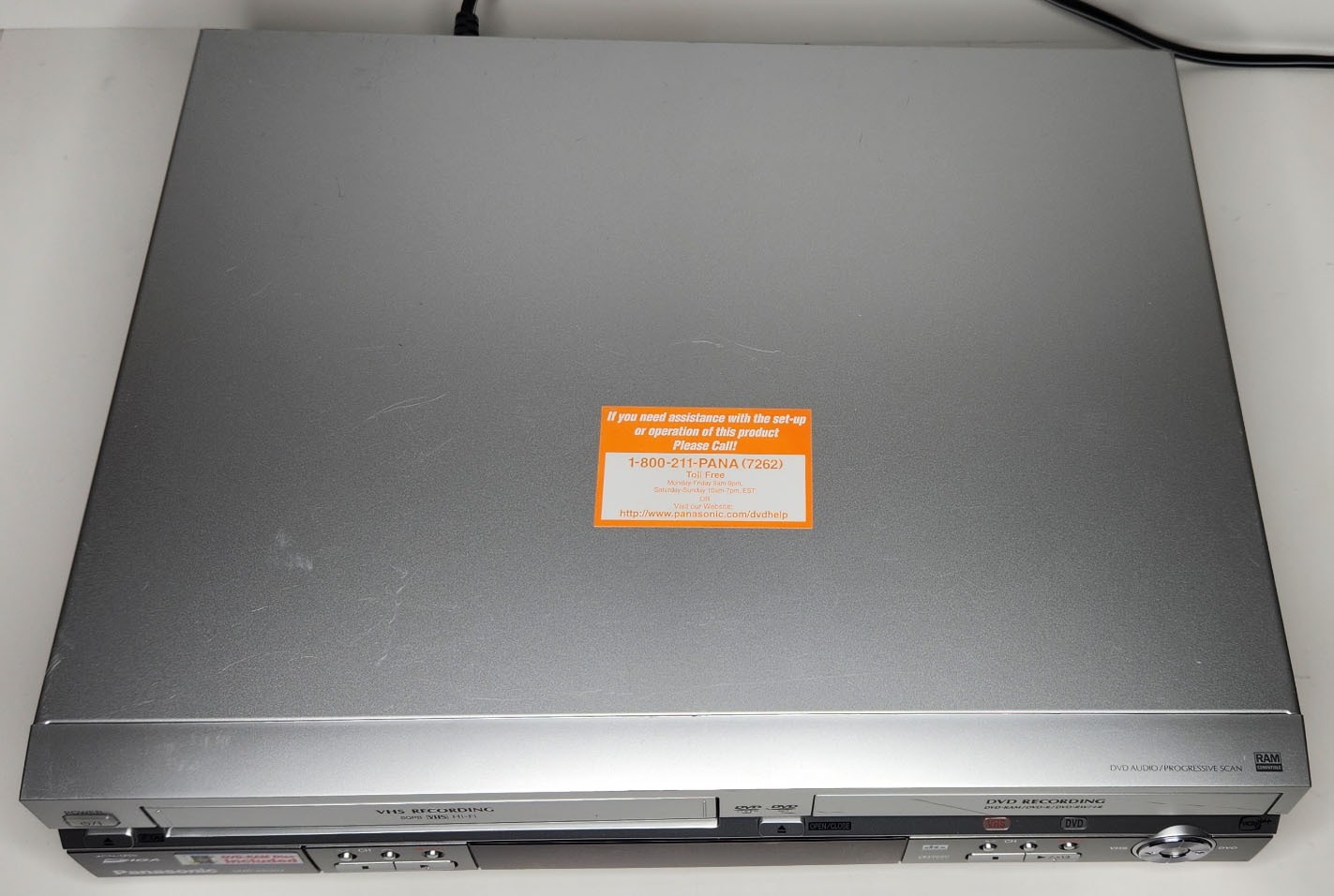 Panasonic DMR-ES30V VHS VCR/DVD Recorder Combo – VCR-DVD.com