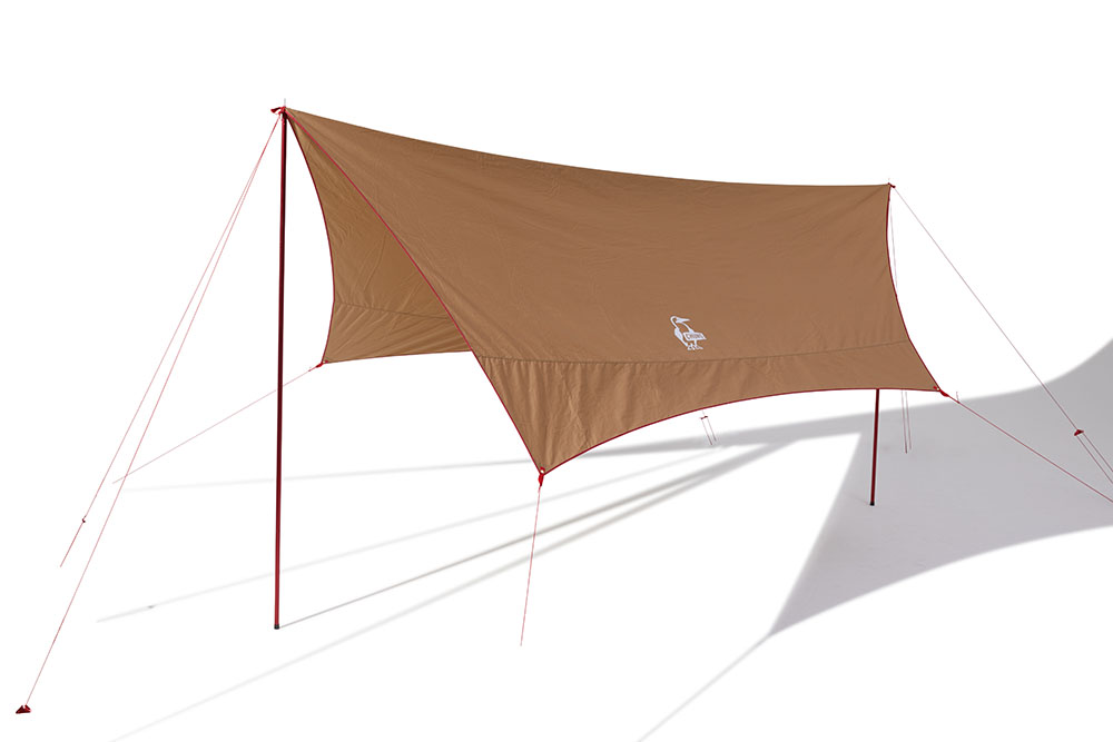 待ってました！ チャムス初のTCタープ登場。ヘキサとスクエアの2