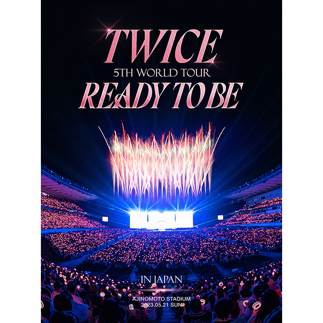 TWICE「TWICE 5TH WORLD TOUR 'READY TO BE' in JAPAN【初回限定盤 DVD