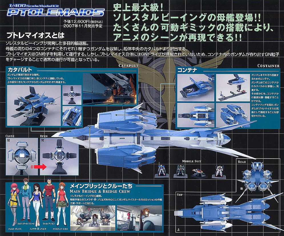 ガンダムコレクション プトレマイオス (1/400) (ガンプラ) - ホビー