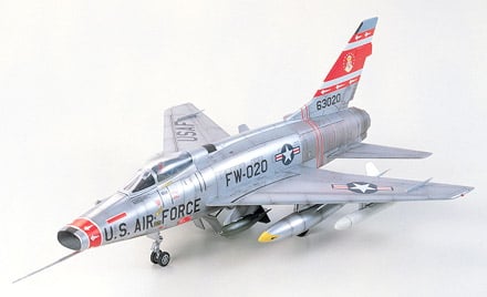 F-100Dスーパーセイバー (プラモデル) - ホビーサーチ ミリタリープラモ