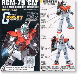 HG「ジム」用 ガンダムカラーセット (塗料) - ホビーサーチ 工具・塗料