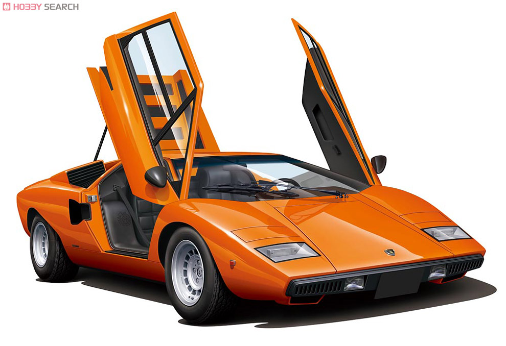 ランボルギーニ カウンタック LP400 オプションパーツ付 (プラモデル