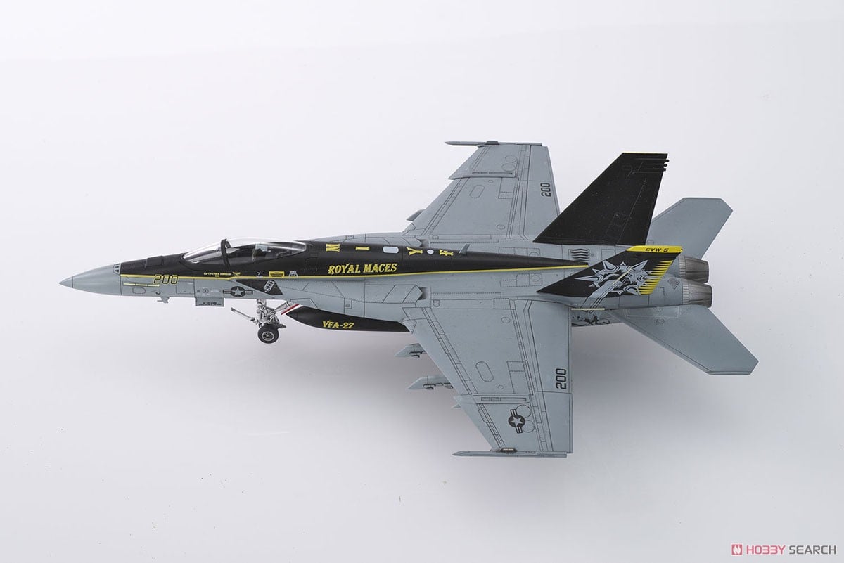 アメリカ海軍 艦上戦闘機 F/A-18E スーパーホーネット VFA-27 ロイヤル