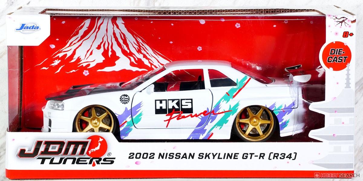 JDM 2002 NISSAN SKYLINE GT-R R34 (ミニカー) - ホビーサーチ ミニカー