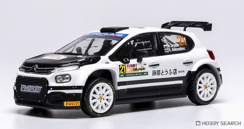 シトロエン C3 ラリー2 2024年ラリージャパン WRC2 クラス優勝 ＃21 N