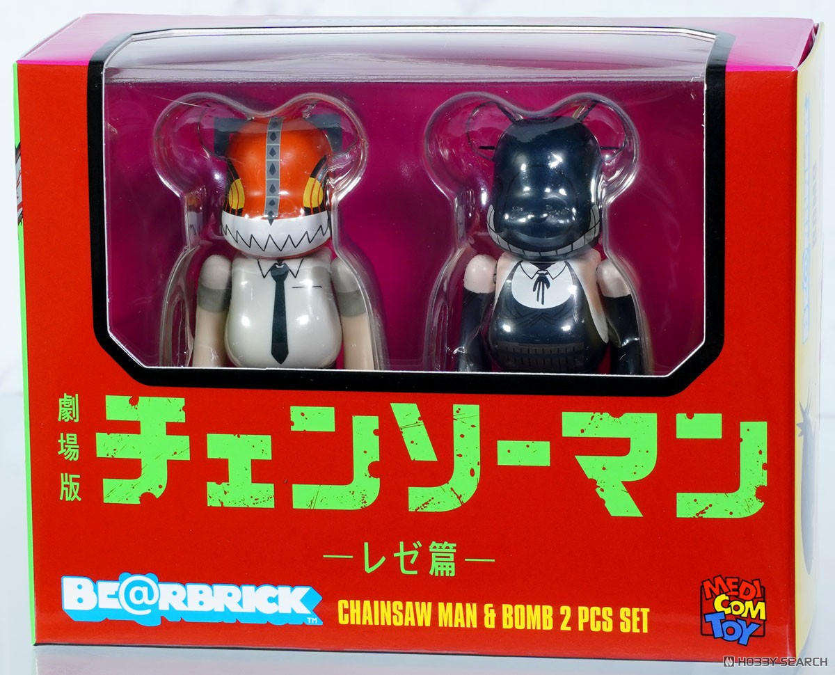 BE@RBRICK チェンソーマン & ボム 2PCS SET (完成品) - ホビーサーチ