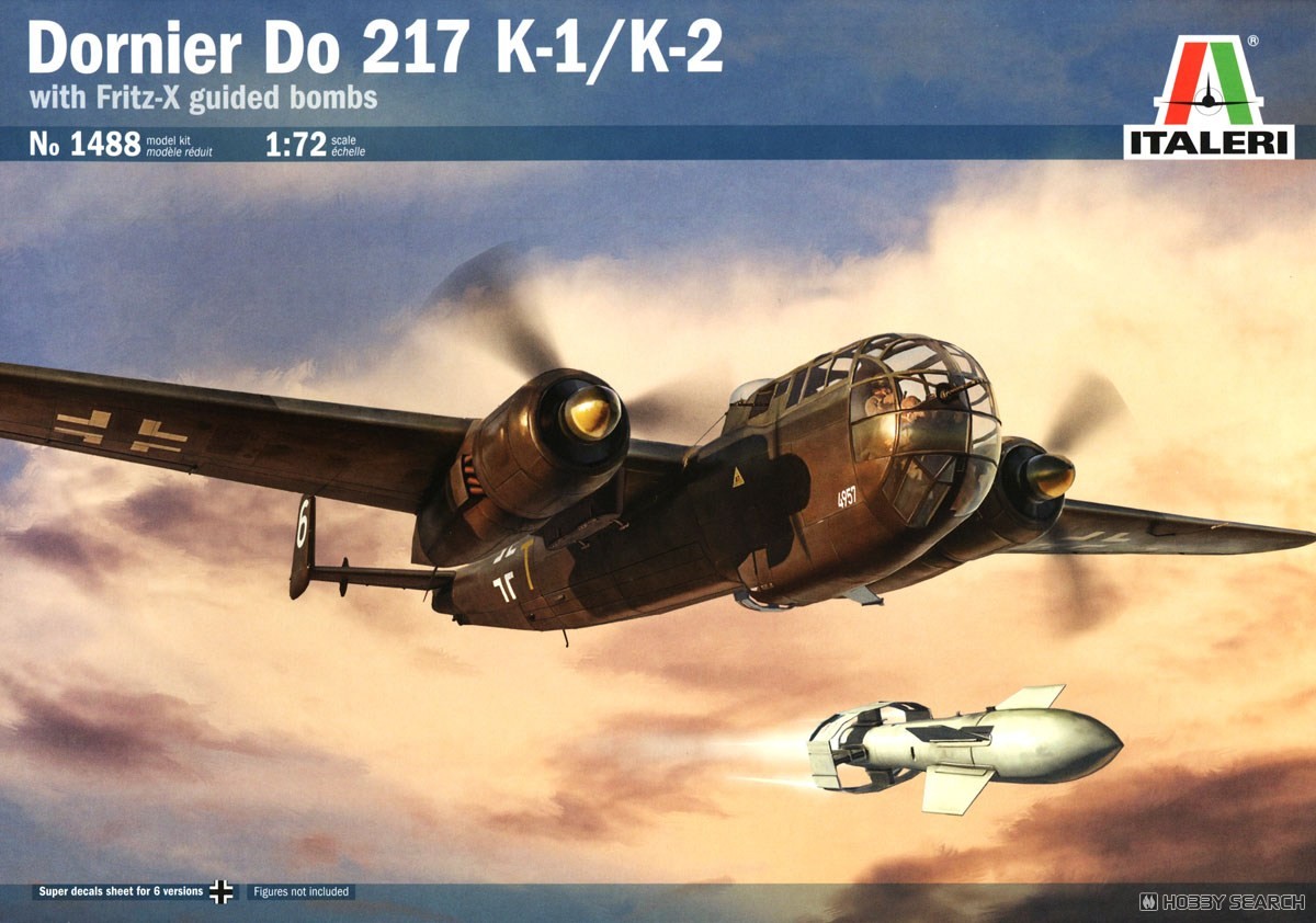 WW.II ドイツ軍 ドルニエ Do217 K2 誘導爆弾フリッツX 付属