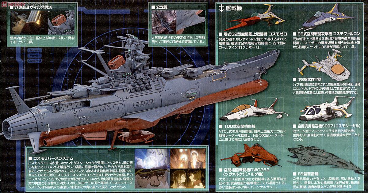 宇宙戦艦ヤマト2199 コスモリバースVer. (1/1000) (プラモデル