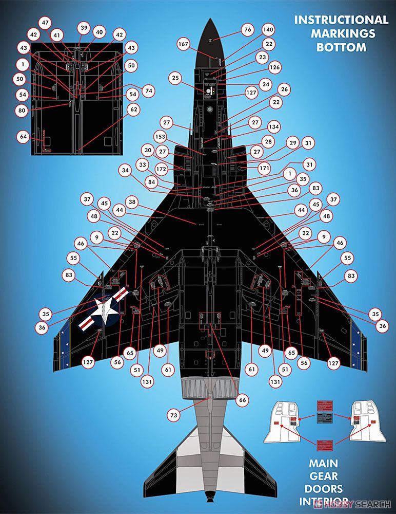 アメリカ海軍 F-4J VX-4 ブラックバニー (デカール) - ホビーサーチ