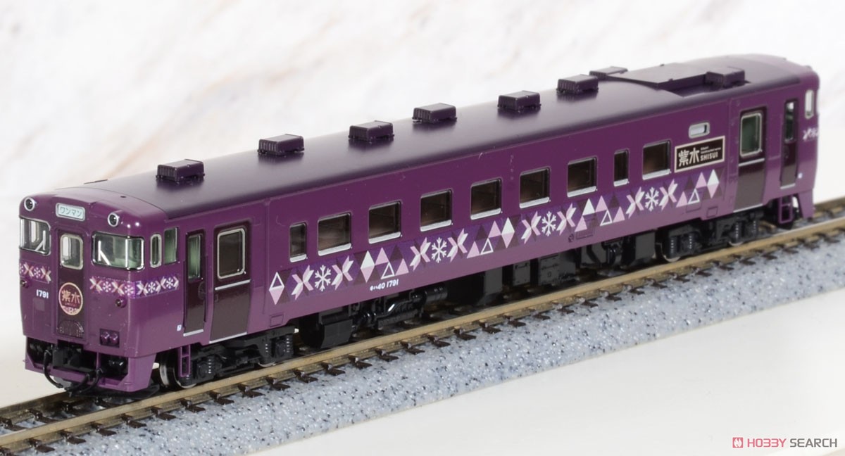 JR キハ40-1700形 ディーゼルカー (山明・紫水) セット (2両セット
