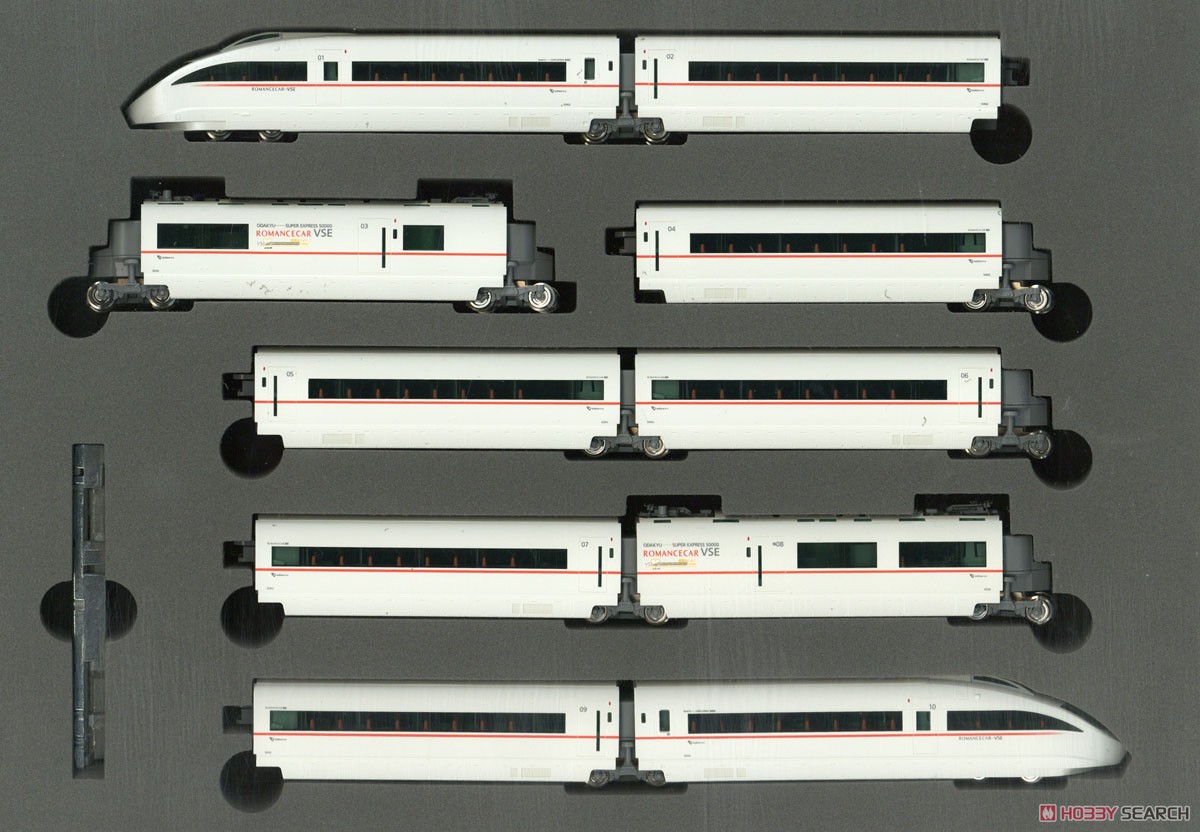 限定品】小田急ロマンスカー VSE 50000形 ラストラン 10両セット 特別