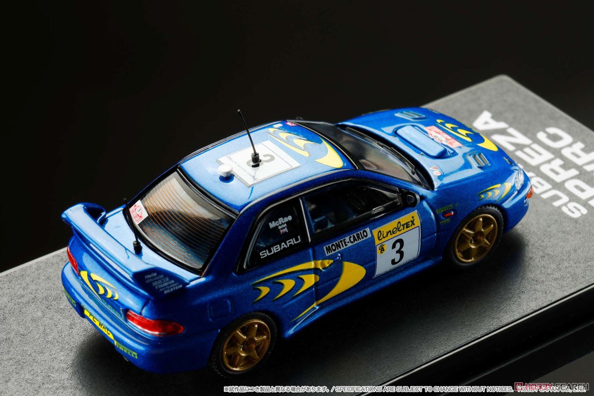 スバル インプレッサ WRC 1997 #3 (モンテカルロ) (ミニカー) - ホビー