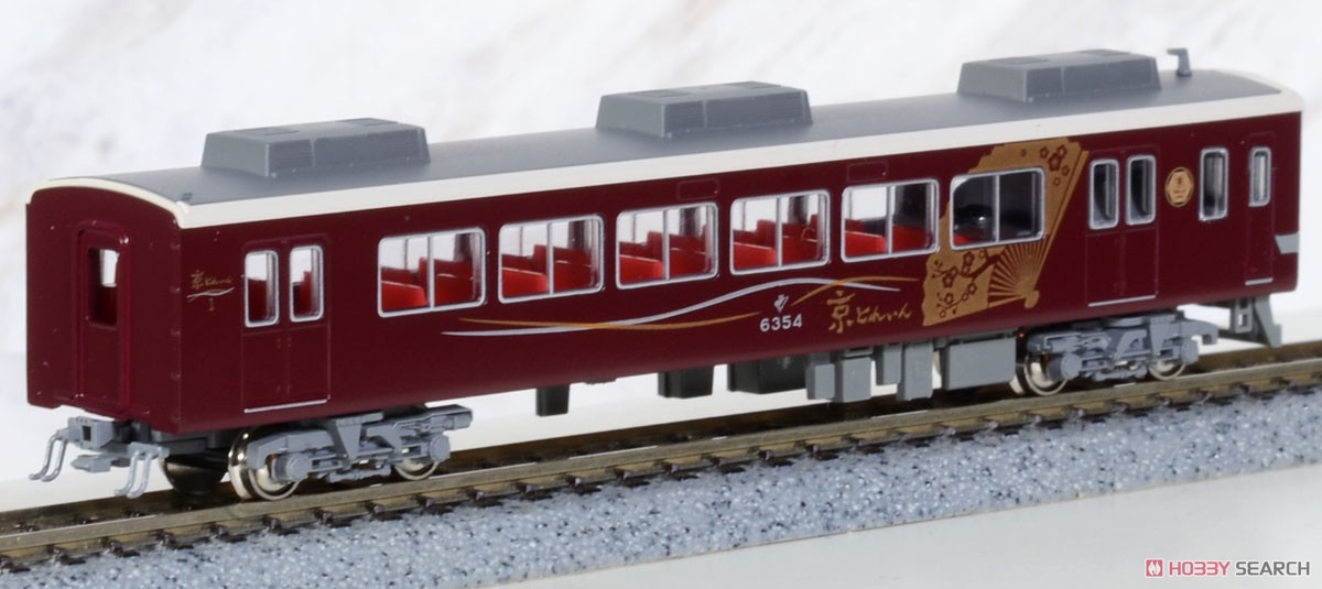 阪急 6300系 「京とれいん」 タイプ 6両セット (6両セット) (鉄道模型
