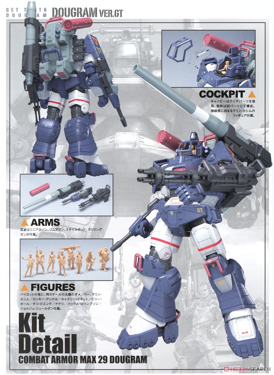 1/35 ダグラム Ver. GT DXコンプリート版 (プラモデル) - ホビーサーチ