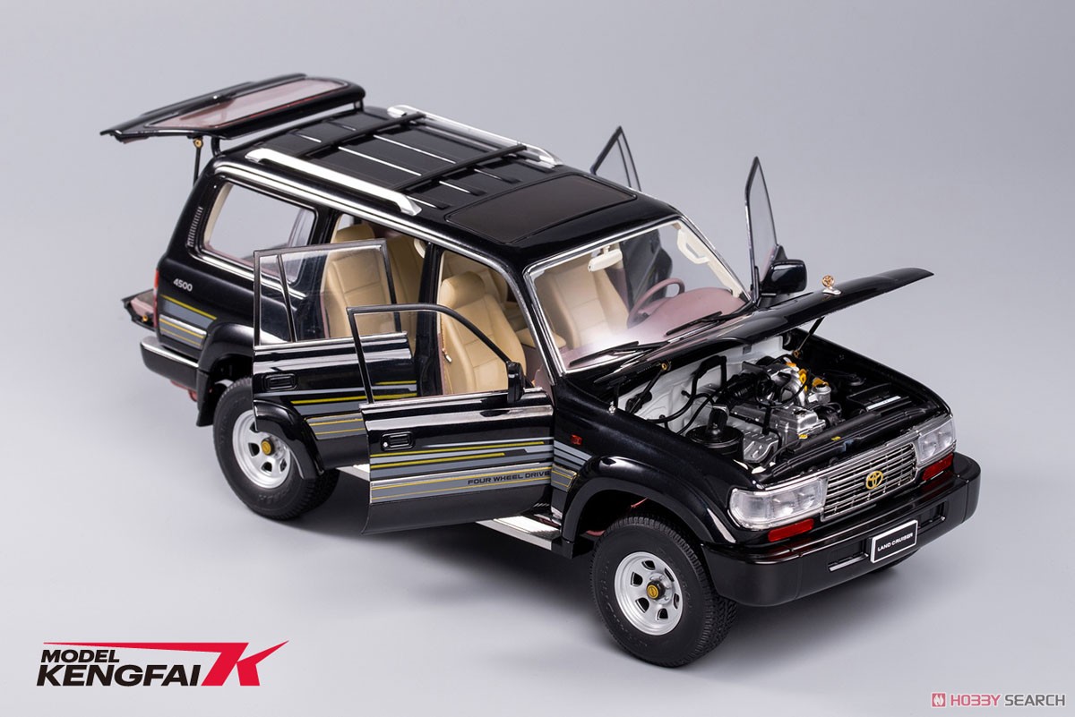Toyota Land Cruiser VX-R(LC80) Black (ミニカー) - ホビーサーチ