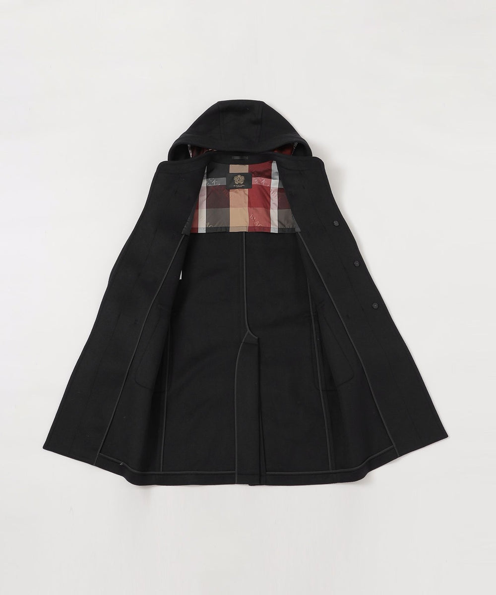 10th ANNIVERSARY】エアリーメルトンダッフルコート（コート）｜BLACK