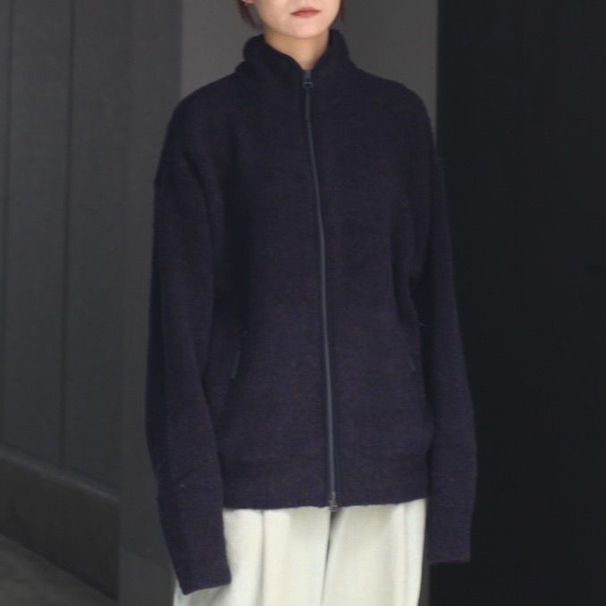YOKE - 【残り一点】Boucle Knit Zip Jacket | ACRMTSM ONLINE STORE