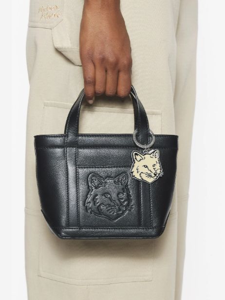 MAISON KITSUNÉ - BOLD FOX HEAD KEYRING - フォックスヘッドデザイン