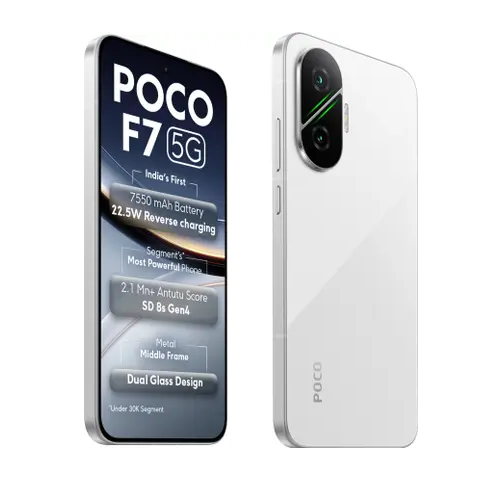 Buy poco f7 5g frost white 512 gb 12 gb ram - AddMeCart Online