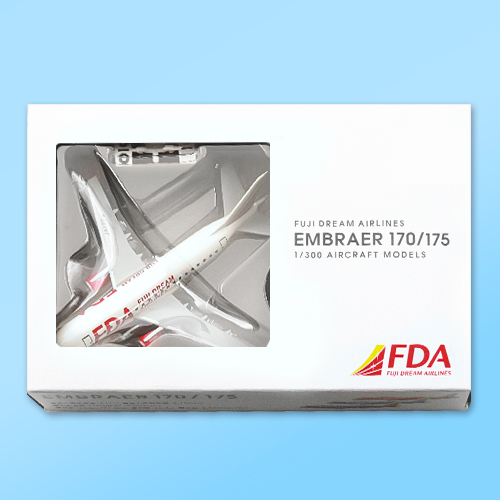 FDA 1/300エアクラフトモデル（ホワイト）
