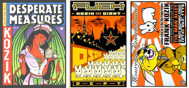 Frank Kozik:DESPERATE MEASURES EMPTY PLEASURES(ハードカバー)