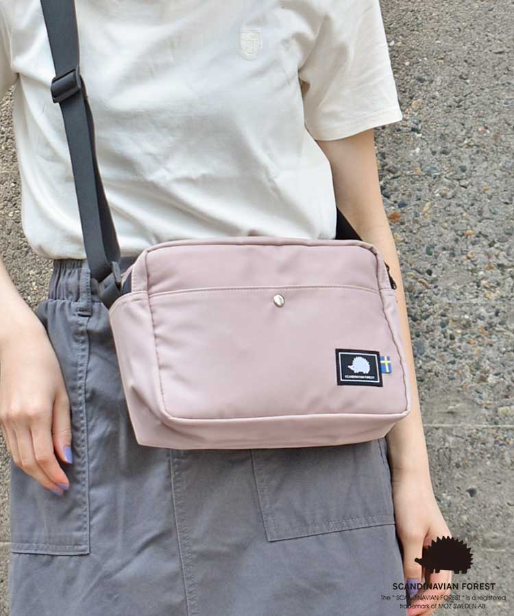 はっ水加工＞スカンジナビアンフォレストダブルファスナーショルダー