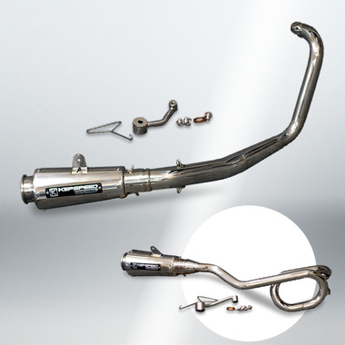 KEPSPEED製 モンキー用 ステンレスマフラー モンキーやダックス